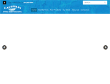 Tablet Screenshot of laughlinpools.com